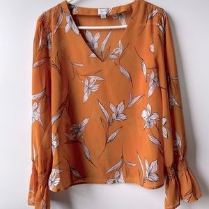 A New Day Floral Blouse